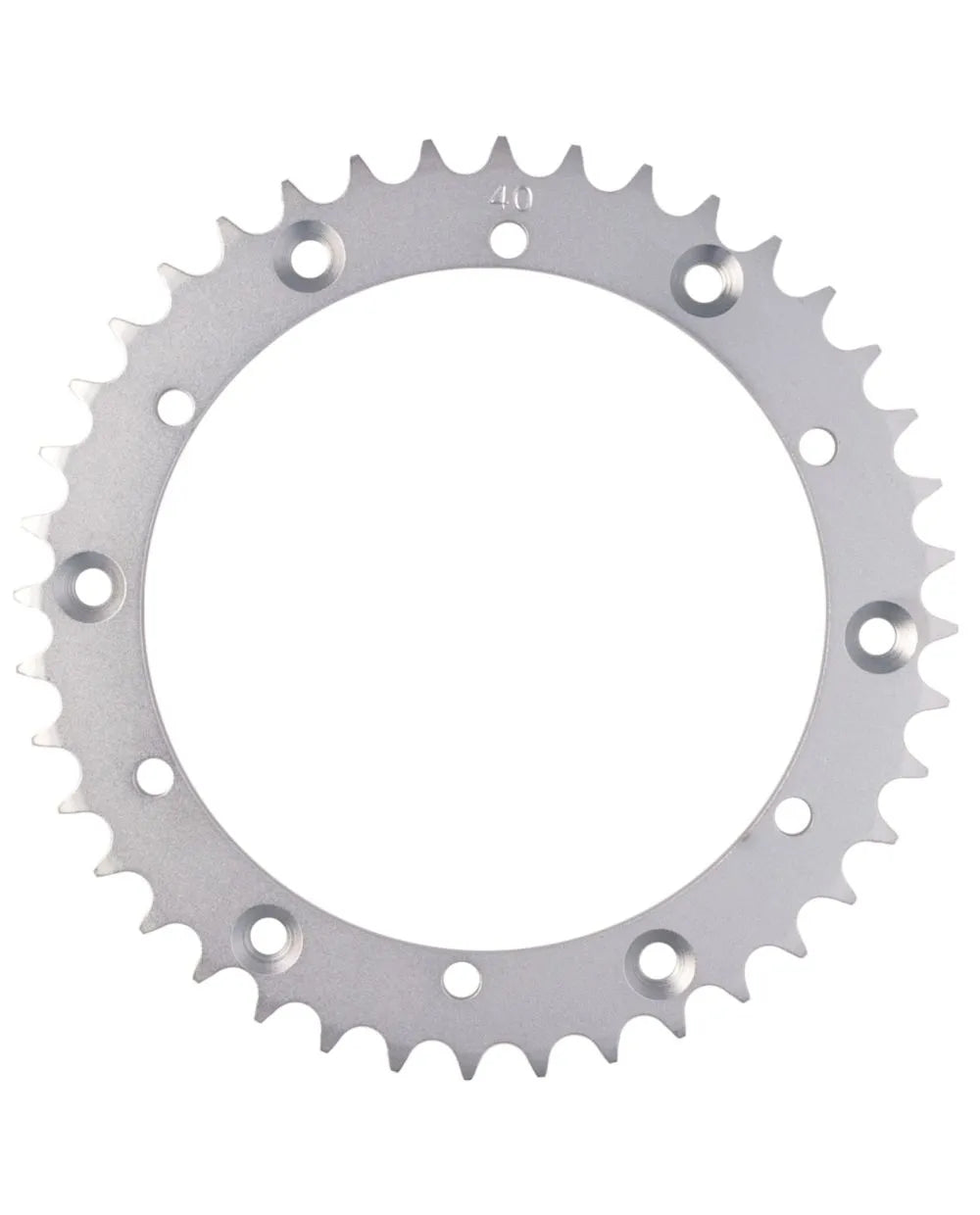 Corona 40 denti acciaio