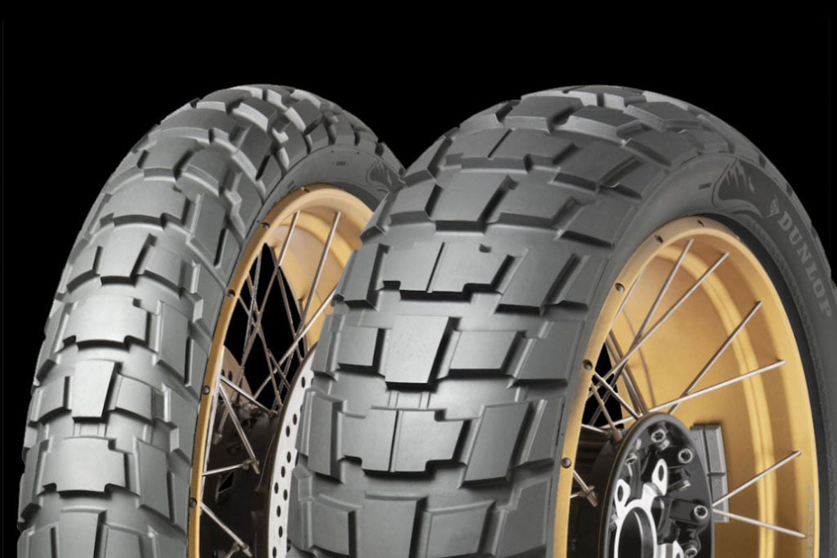 Pneumatico anteriore dunlop trailmax raid