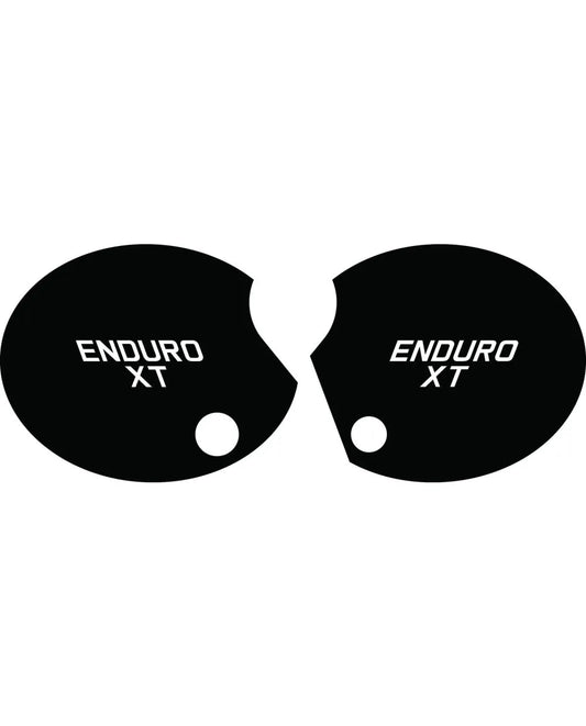 Coppia adesivi fiancatine enduro xt