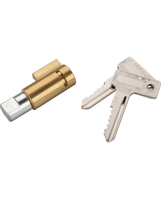 Serratura bloccasterzo con doppia chiave