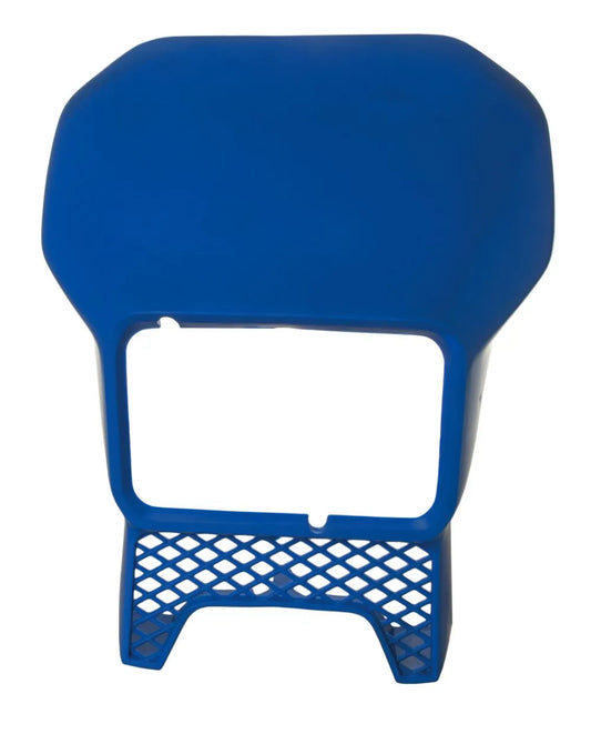 Mascherina anteriore blu
