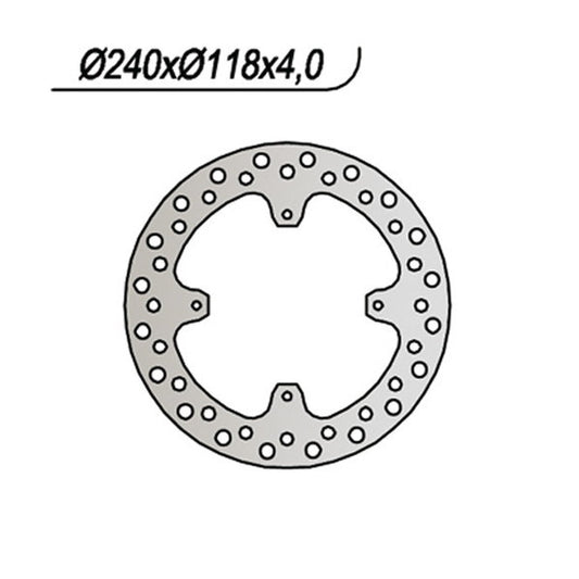 Disco freno anteriore ng brakes
