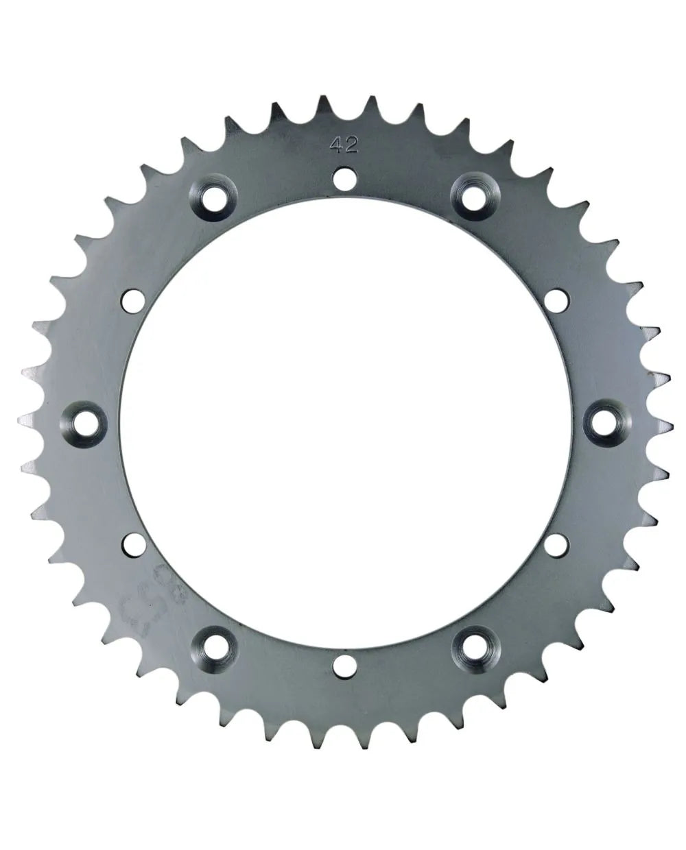 Corona 42 denti acciaio