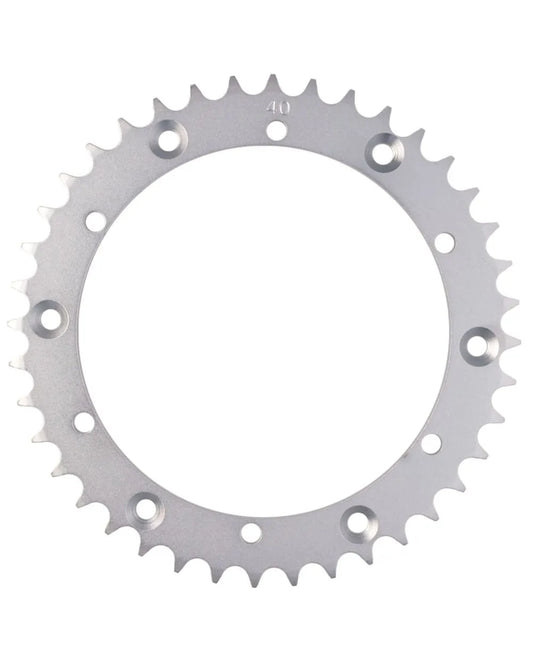 Corona 40 denti acciaio