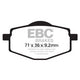 Pastiglie freno anteriori ebc brakes