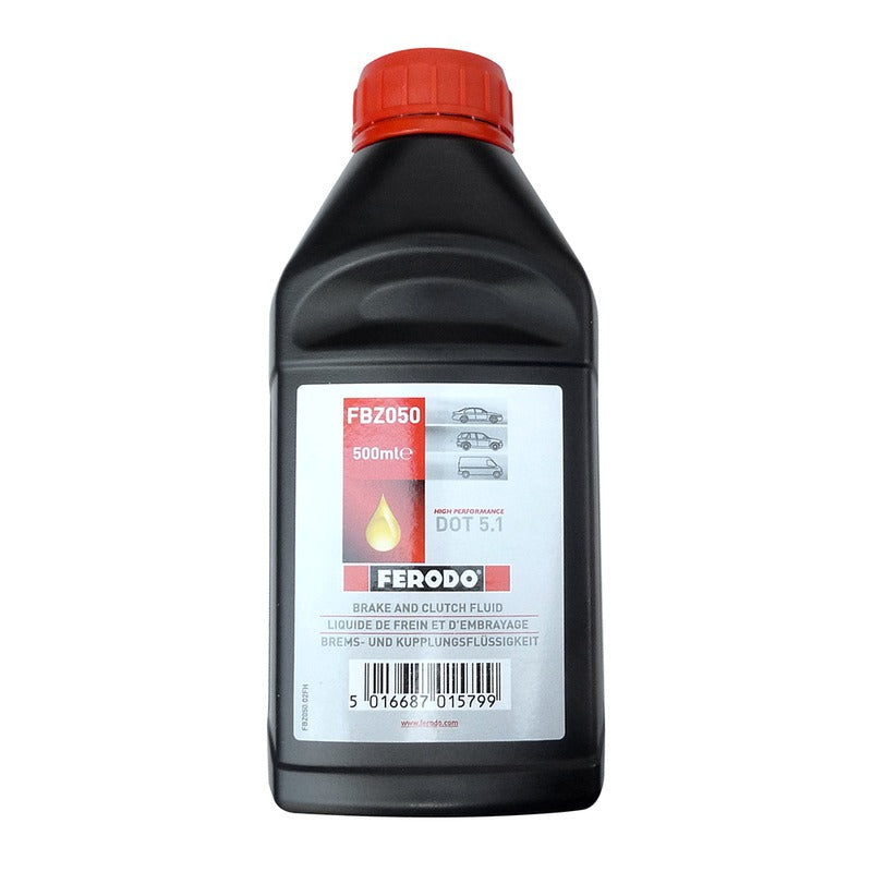 Olio freni ferodo dot 5,1 flacone 0,5 lt