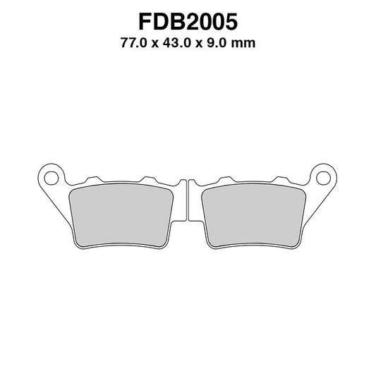 Pastiglie freno posteriori sinterizzate