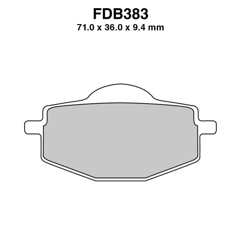 Serie pastiglie freno posteriori