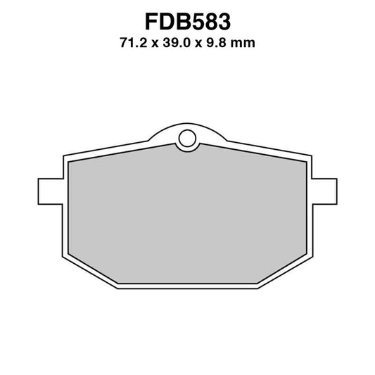 Serie pastiglie freno anteriori