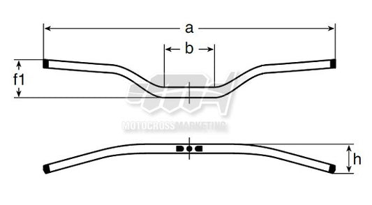 Manubrio enduro alluminio