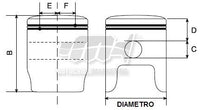 Pistone prox diametro 101 mm