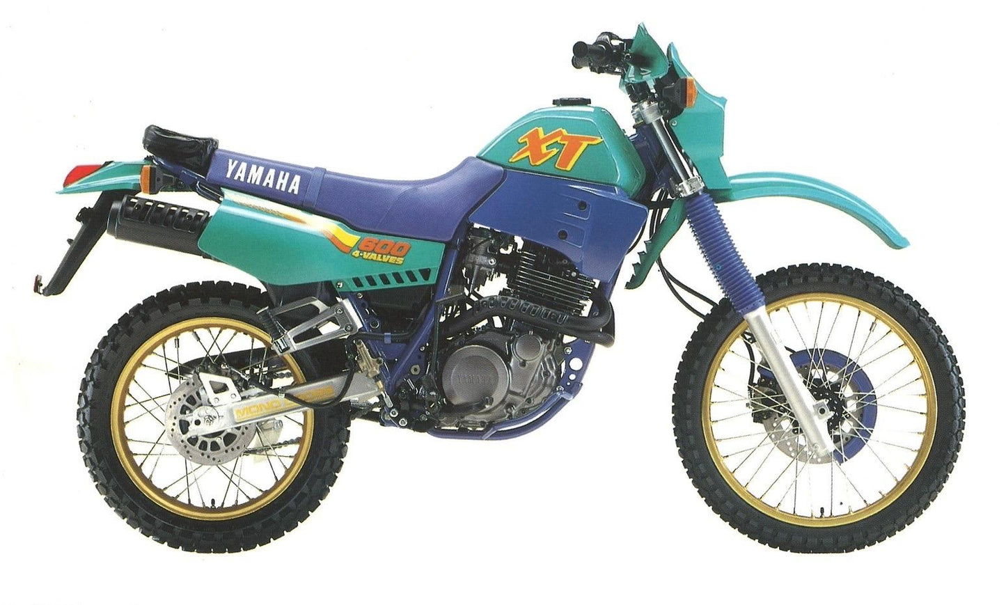 SERIE COMPLETA XT600 2KF VERDE