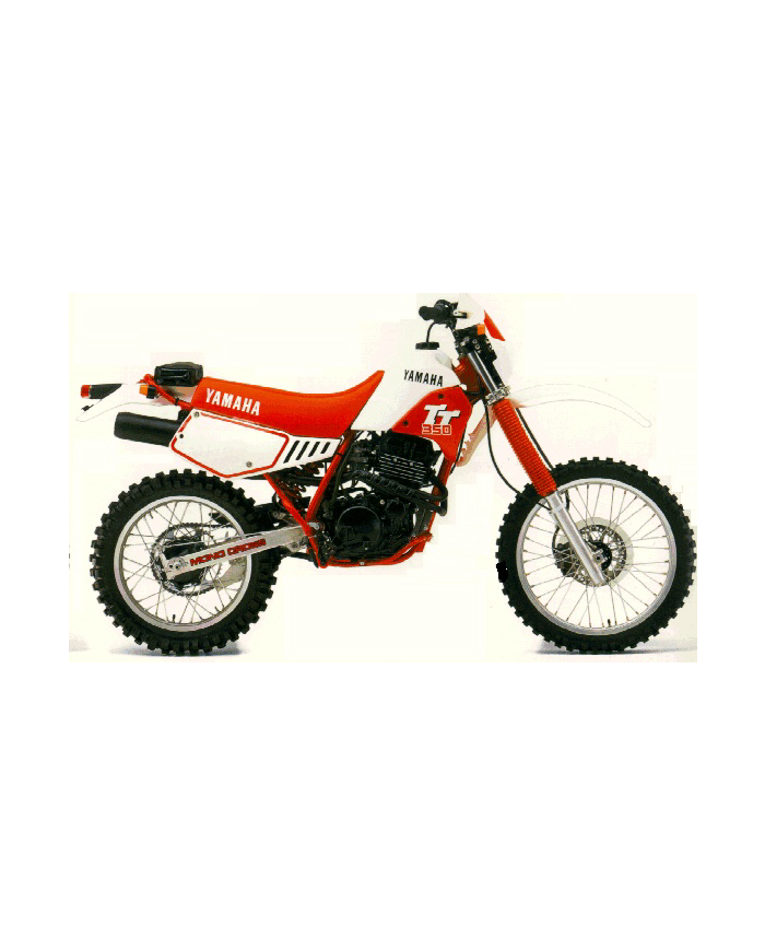Serie completa TT 350 Telaio Rosso